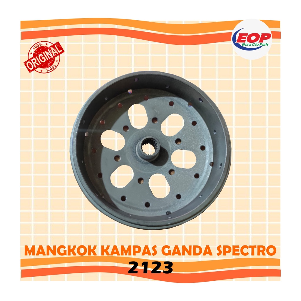 Mangkok Kampas Ganda Original Spectro Beat FI ESP Scoopy FI ESP VARIO 110 FI ESP 2123