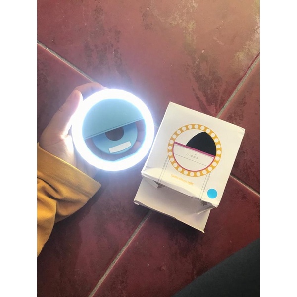 Lampu LED tempel di Hp untuk Selfie Ring Light