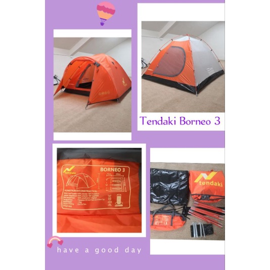 •tenda camping dome termurah •tendaki borneo 3 •tendaki java 4 pro •tendaki borneo 4 •tendaki NSM 4 •tendaki arundaya 4+ air •tendaki java 4 light •double layer PU3000mm dan PU4000mm