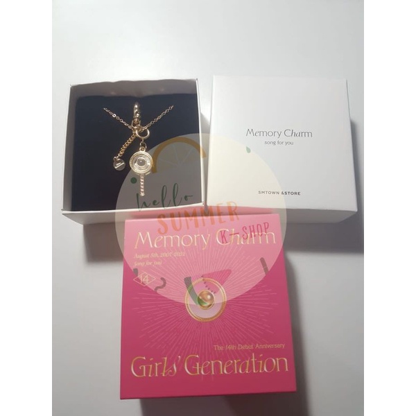 [READY] Girls' Generation SNSD 14th Anniversary Goods Memory Charm Yoona