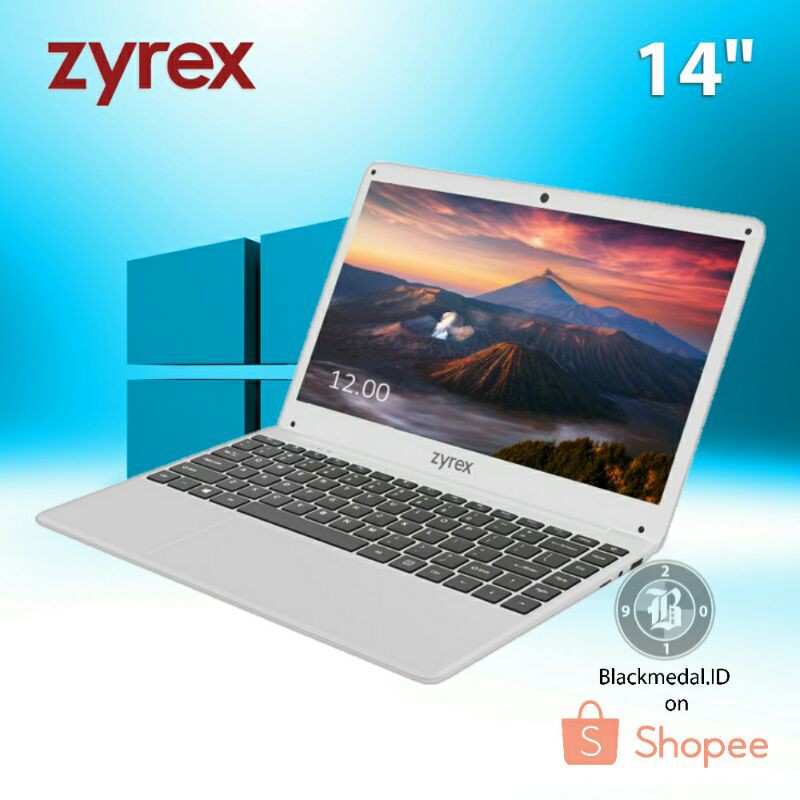 Laptop Windows 10 Layar 14 Inch Zyrex 232 S2 Baru Original Garansi Resmi Zyrex