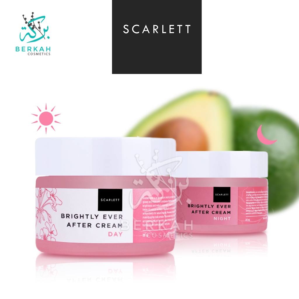 Scarlett Brightly Ever After Day and Night Cream 20gr