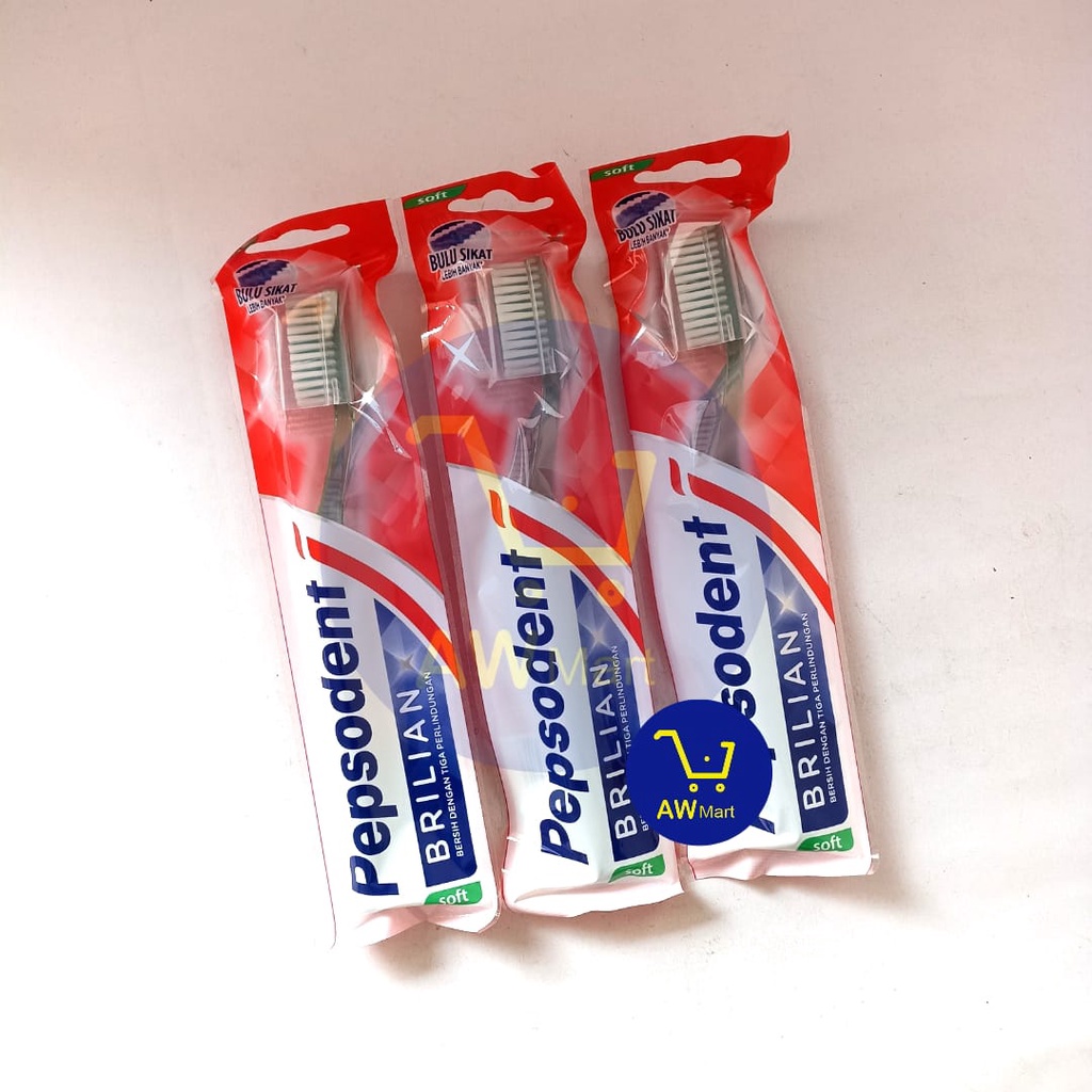 SIKAT GIGI PEPSODENT SOFT PER PCS