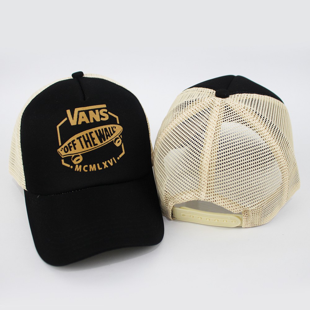 Topi VANS 01 - Snapback VANS - Trucker VANS OFF THE WALL - Topi Jaring VANS - Topi distro Greenlight