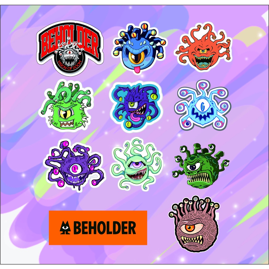 

Paket Stiker monster beholder HYPEBEAST