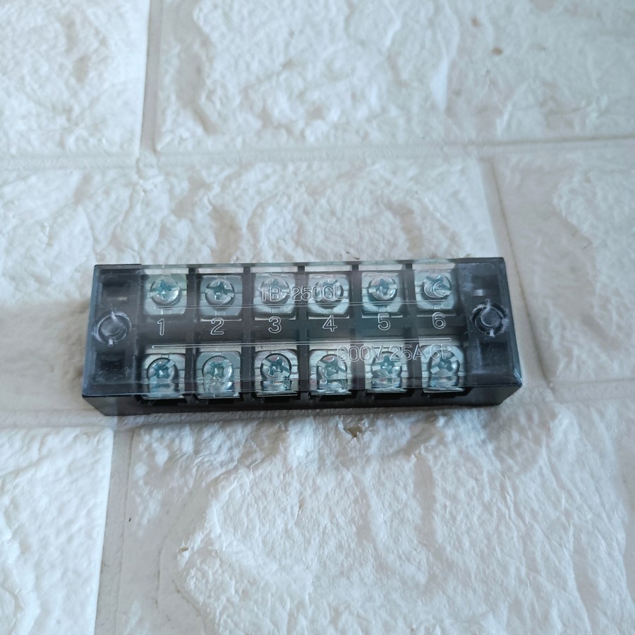terminal block TB2506 TB 2506 Terminal blok 25A 6pin