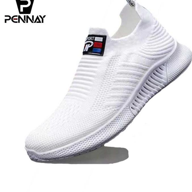 Hot Sale Slip On Cowok Keren❥ Pennay Sepatu Slip On Pria Import Calzado Bahan Bagus Sol Karet -