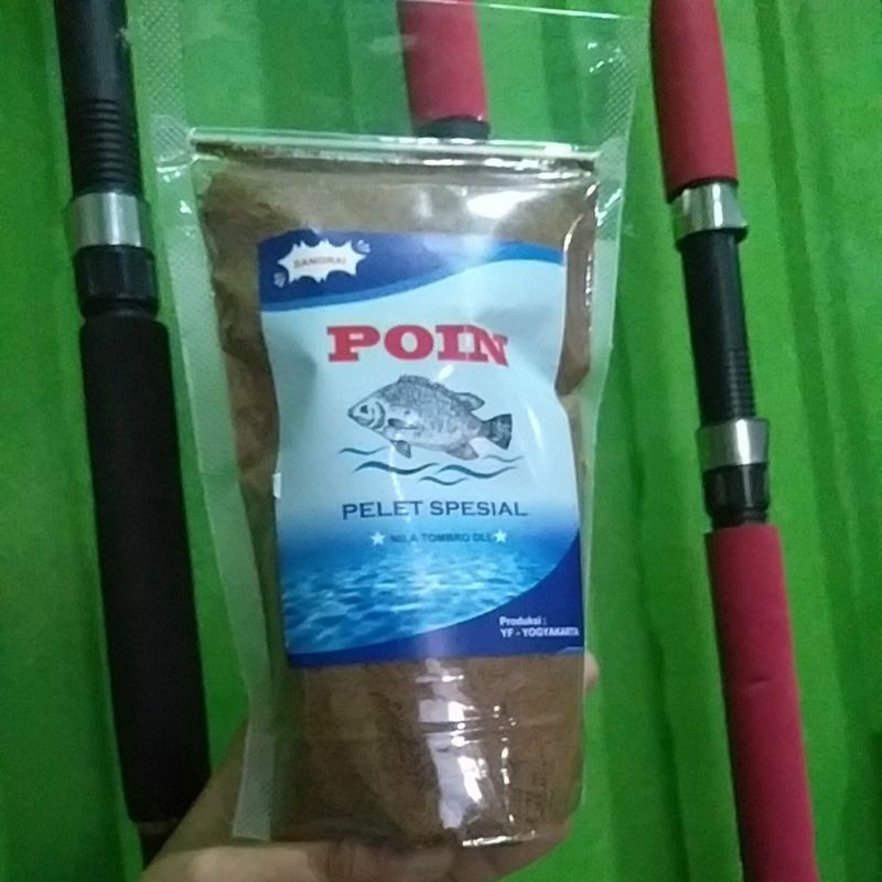 pelet poin untuk mancing ikan nila tombro