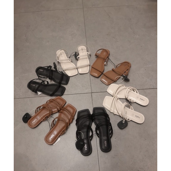 Sandal Rubi - Daria Tubular Slide Sandals