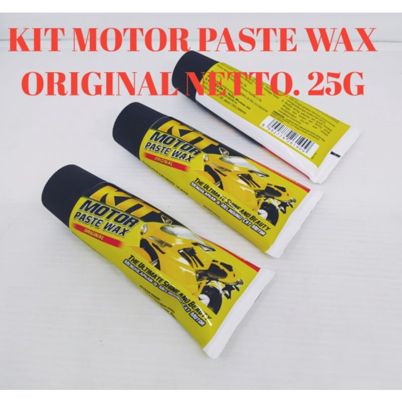 Jual KIT MOTOR PASTE WAX ORIGINAL THE ULTIMATE SHINE AND BEAUTY