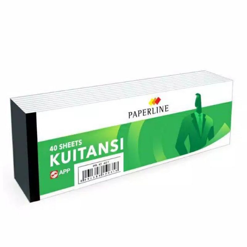 

Buku Kwitansi PAPERLINE 40 lembar Tanggung (10pc)