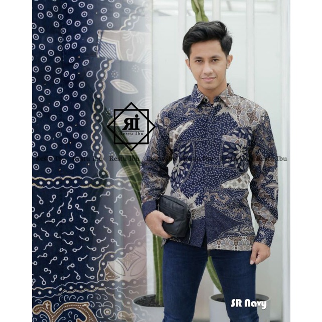 COUPLE KEMEJA BATIK ROK PRISKET BATIK MOTIF SR MOCCA