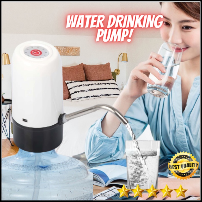 [COD] Pompa Pencetan Galon Electric Elektrik Dispenser Aqua Galon Bawah Praktis Murah Gratis Ongkir