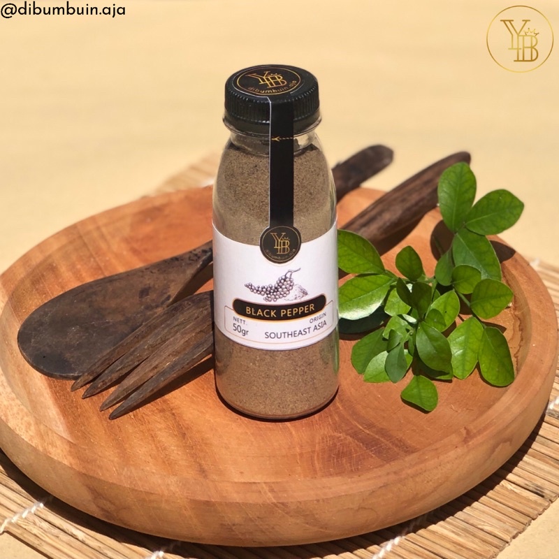 

Black Pepper Powder / Lada Hitam halus 50 gram (bumbu dapur)