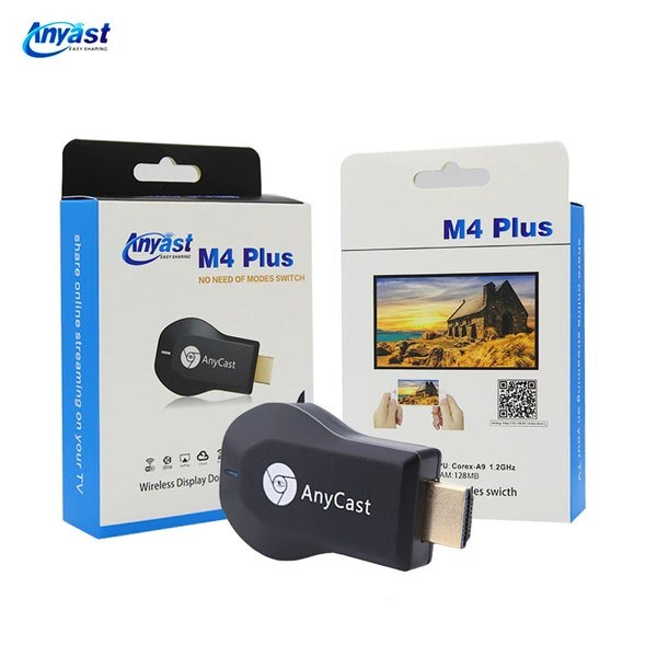 Anycast M4 Plus Miracast Display WiFi Dongle AUTO SWITCH ANDROID &amp; IOS WiFi Display Receiver