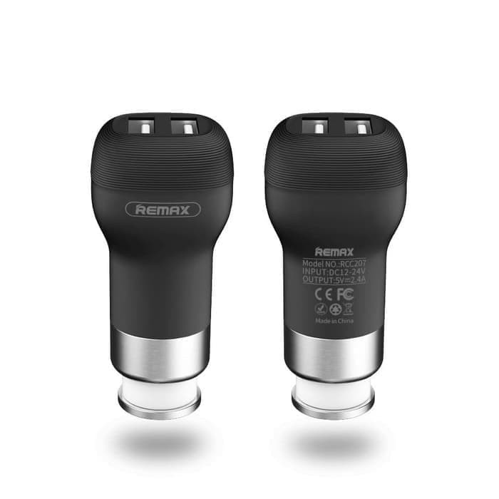 Remax RCC207 Flinc Dual USB Car Charger 2.4A - Charger Mobil