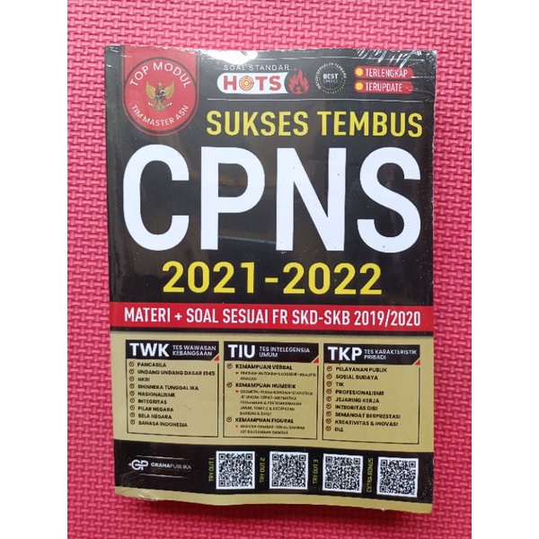 sukses tembus cpns 2021-2022 materi + soal sesuai fr skd-skb 2019/2020