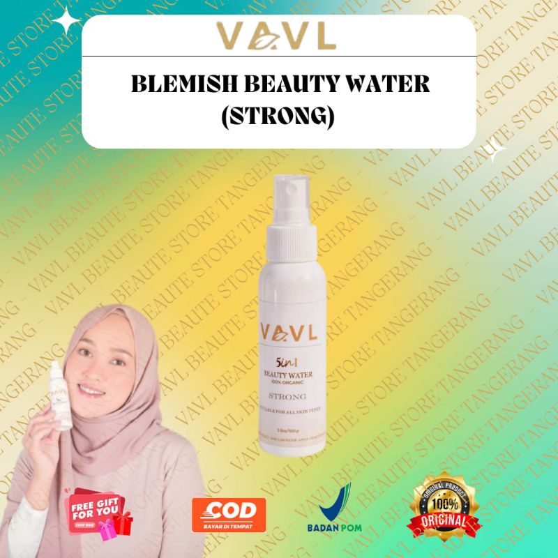 VAVL Blemish Beauty Water [Strong] / Perawatan Wajah Jerawat Meradang/ Skincare Original BPOM