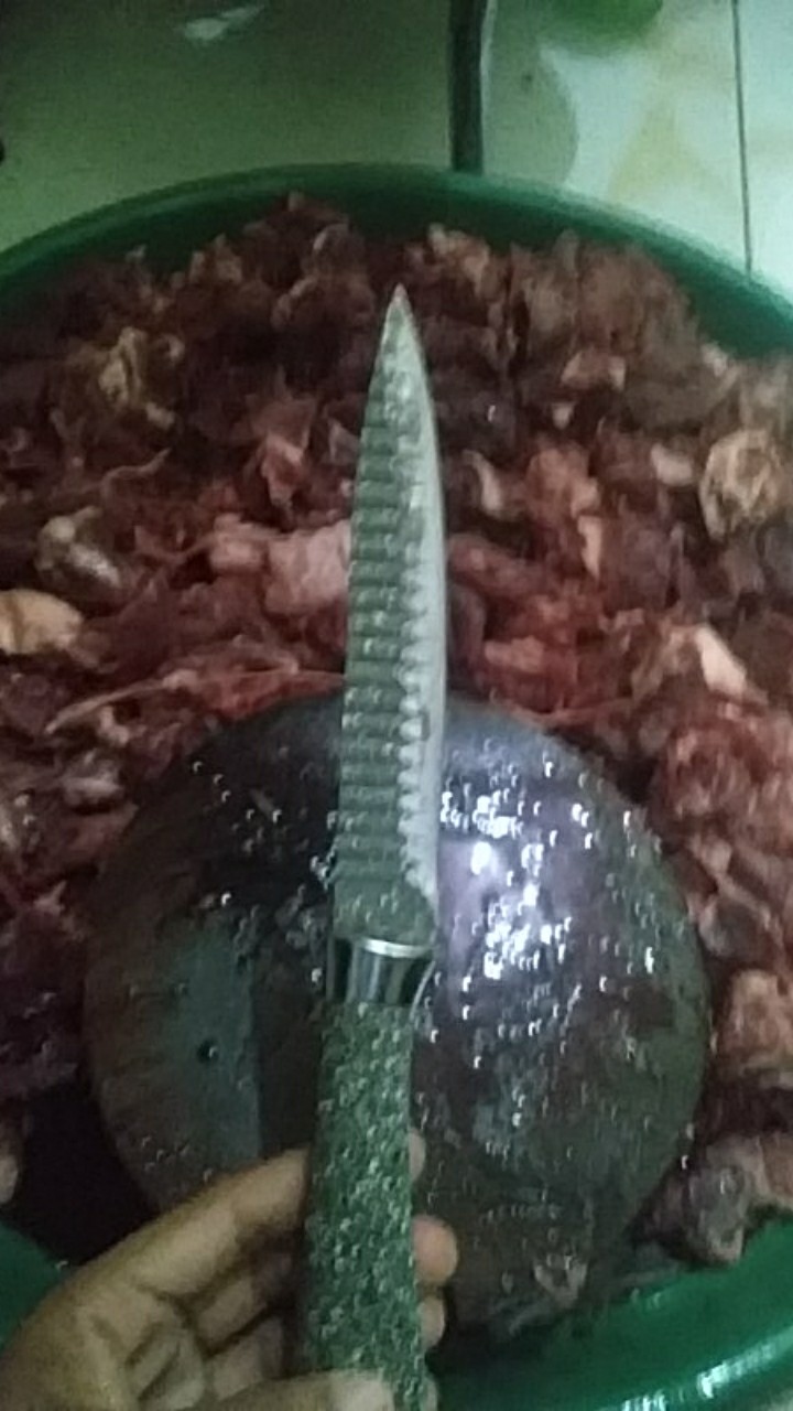 Pisau Dapur Potong Daging Super Tajam Premium Knife Morena Granit Serbaguna