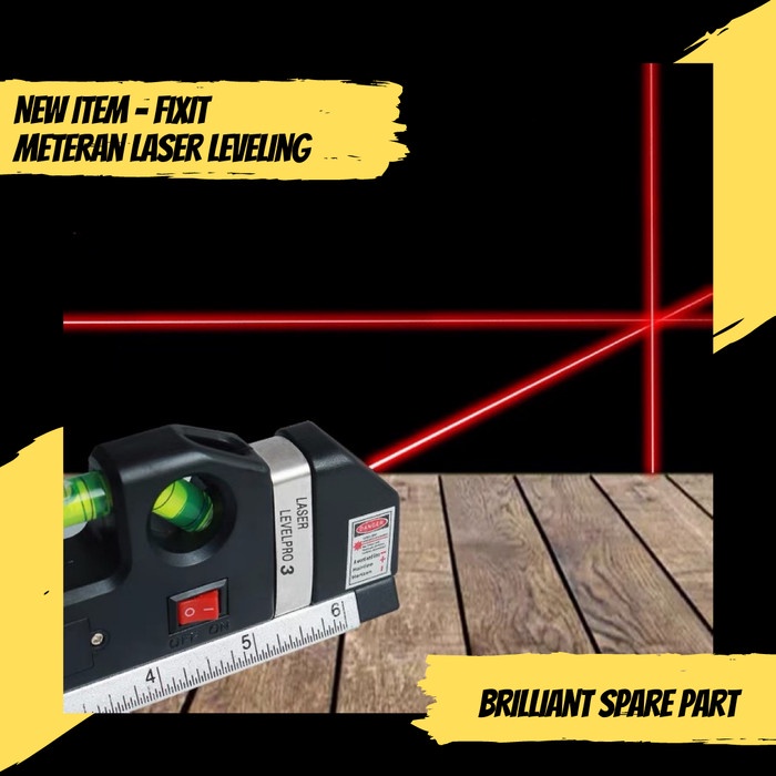 

Aman Fixit - Penggaris Laser Waterpass Digital Level Measure Meteran Laser Terlaris