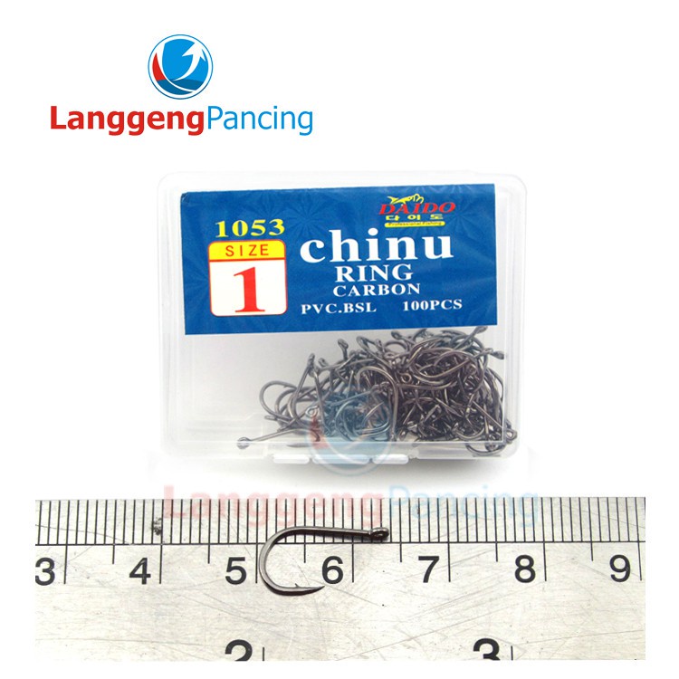 Kail Daido Chinu dan Elito Chinu Kotak Size Kail Besar