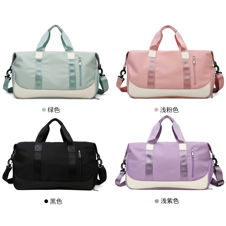 BJ81864 - BLACK/DARKBLUE/GRAY/GREEN/KHAKI/LIGHTPURPLE/DARKPINK - TAS PERGI BESAR PACKING HIKING TAS KOPER TRAVEL BAG NYLON WANITA FASHION IMPORT MODIS ELEGAN TERMURAH TERLARIS TERBARU BAGSTORE JAKARTA TAS BATAM LT1841 GT1864 BQ3237 JT27646 CR7773 EL5417