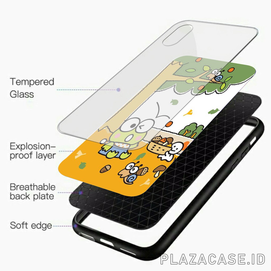 [K01] Soft Case Glass Kaca VIVO Y91C Y91 Y93 Y95 Y12 Y15 Y17 Y71 Y81 Y53 S1 Z1 PRO V15 V5 V7 V9 V11