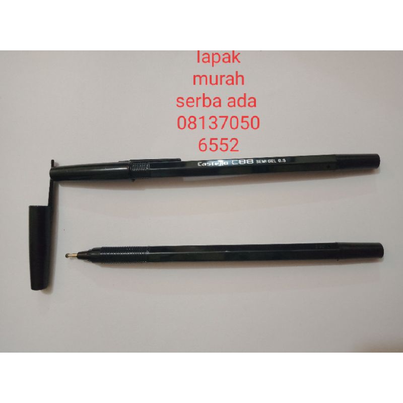 

pulpen warna hitam