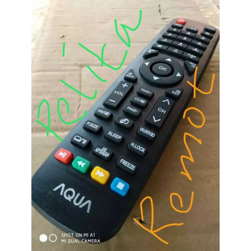 remot sanyo TV aqua lcd led original