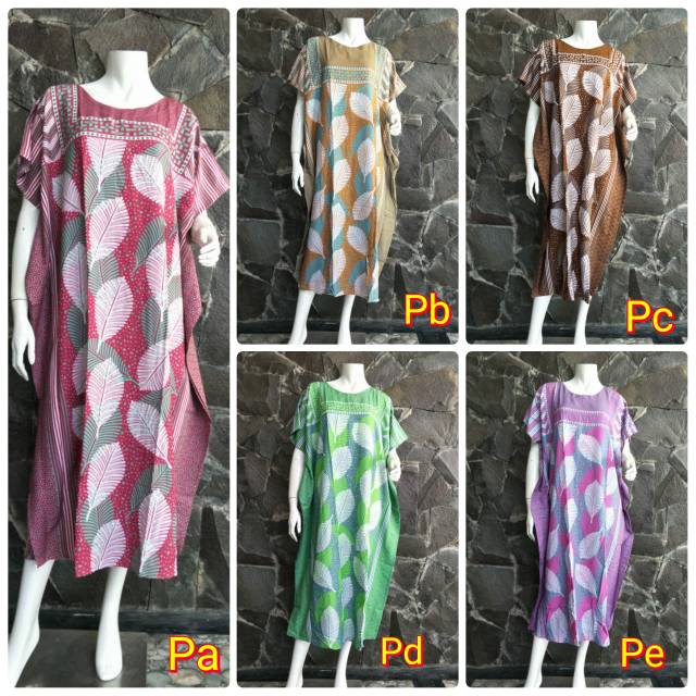 Daster batik kaftan kelelawar
