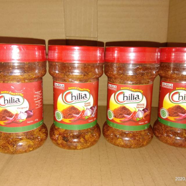 

Sambal cabai kering Chilia