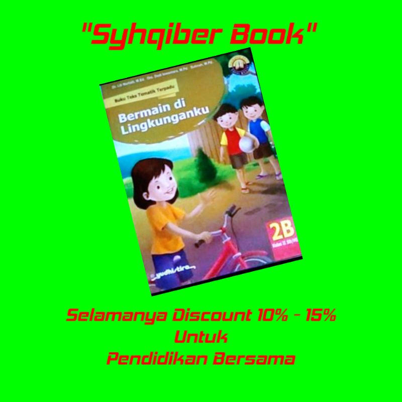 

Buku Tematik Yudistira SD Terpadu Bermain di Lingkunganku kls 2B