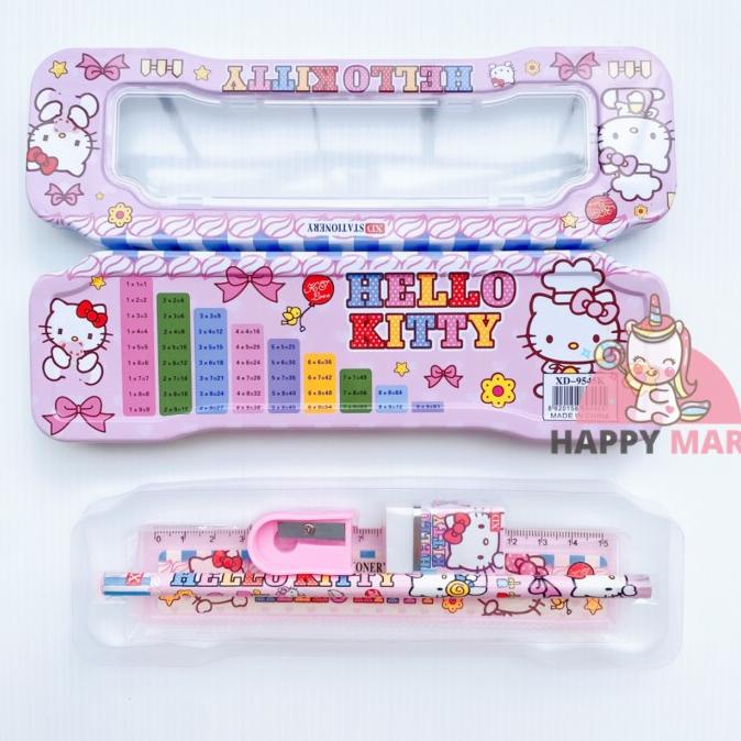 

Kotak pensil little pony / doraemon / hello kitty / spider man /cars