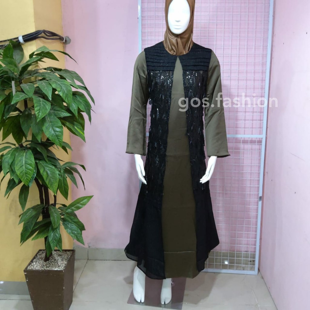 gof GAMIS CARDINAL FEMME Gamis Baju Muslim Wanita DAGADG0262J03C