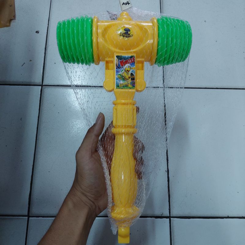 Mainan Anak Palu Bunyi ukuran besar mudah di binyikan - PALU CIT CIT BESAR