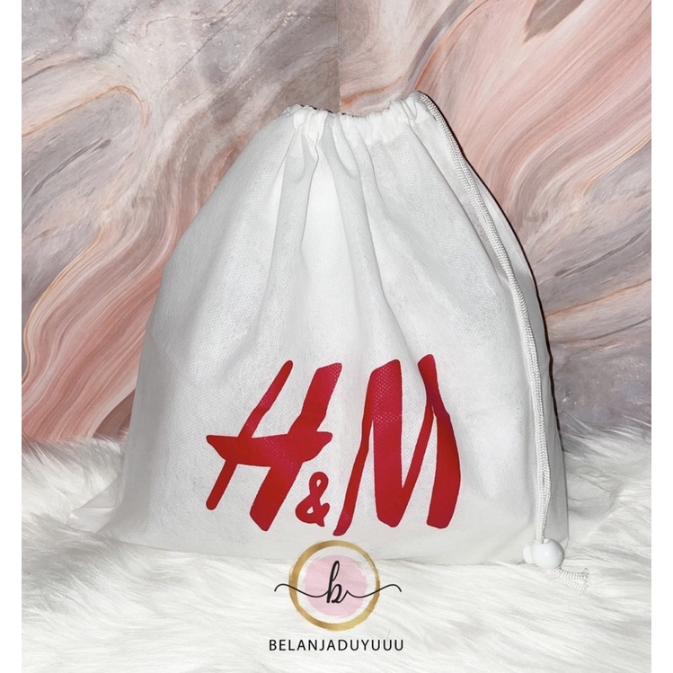 H&amp;M Dustbag / Sarung Tas / Dustbag Serut / Db Pengganti