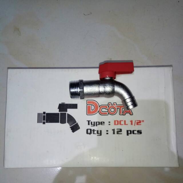 KRAN BESI 1/2 INCHI DCOTA DCL 1/2"