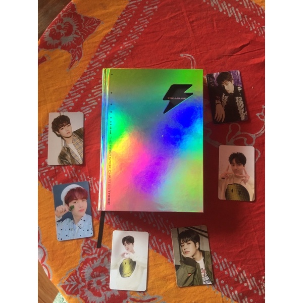 Photocard PC Treasure original chapter three Haruto doyoung jaehyuk mashiho