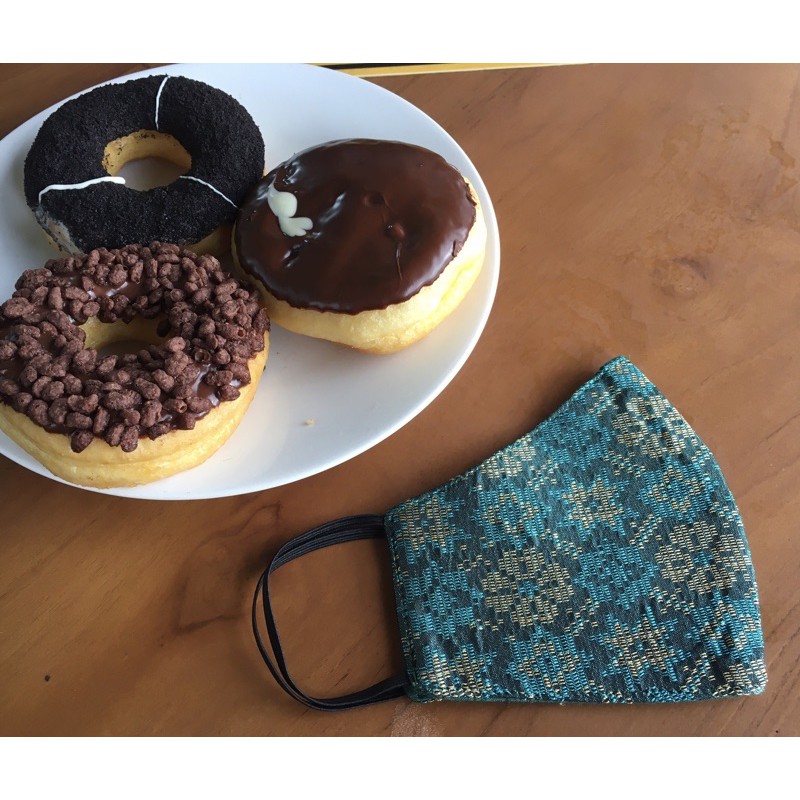 Masker Tenun Jayanagara Ethnic Craft