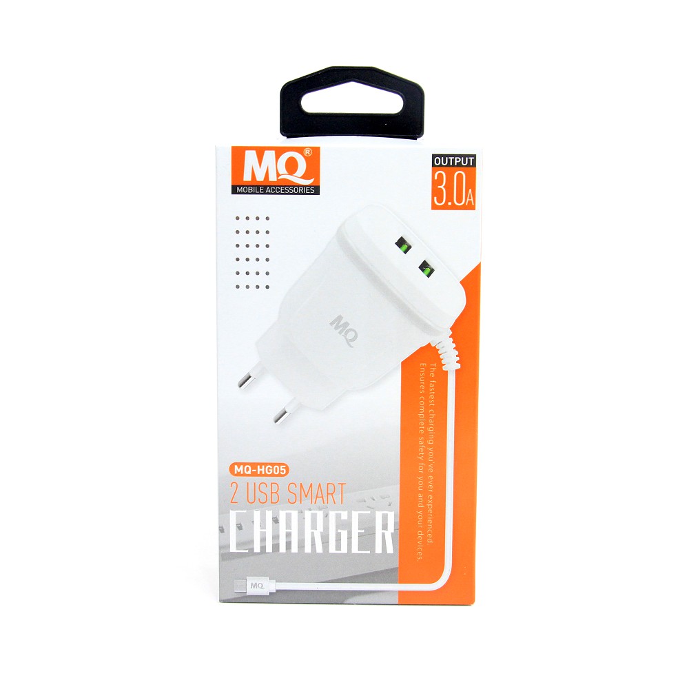 NEW TRAVEL CHARGER 2 USB 3.0A FAST CHARGER MQ-HG05