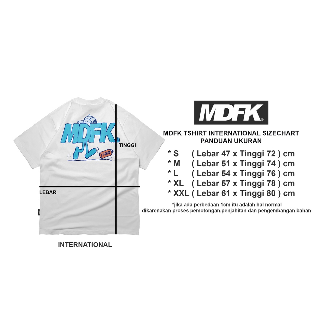 MDFK Runner | OVERSIZE TSHIRT