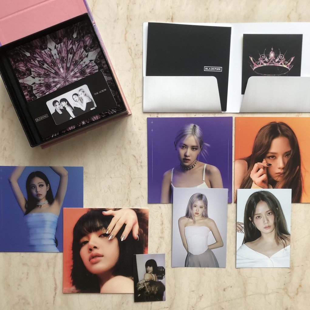 [READY SHARING] BLACKPINK THE ALBUM - POSTCARD, PHOTOCARD, ALBUM ONLY