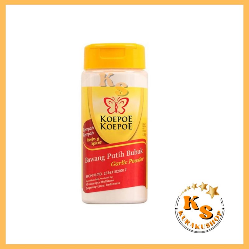 

BAWANG PUTIH BUBUK KOEPOE KOEPOE GARLIC POWDER 130 GRAM