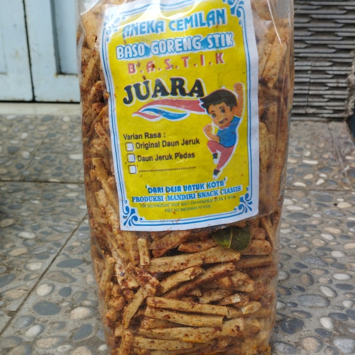

baso goreng stick pedas 250gr - baso goreng daun jeruk pedas - basreng Baso Digoreng