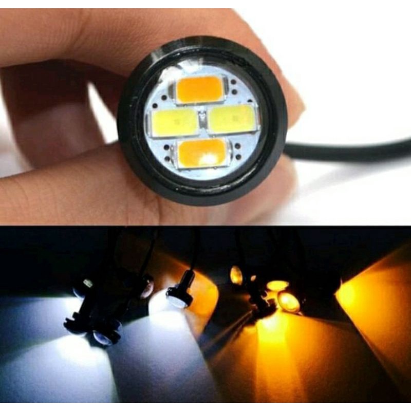 LED MATA ELANG EAGLE EYE 2 WARNA LAMPU SEN SEIN LAMPU SENJA EAGLE EYES