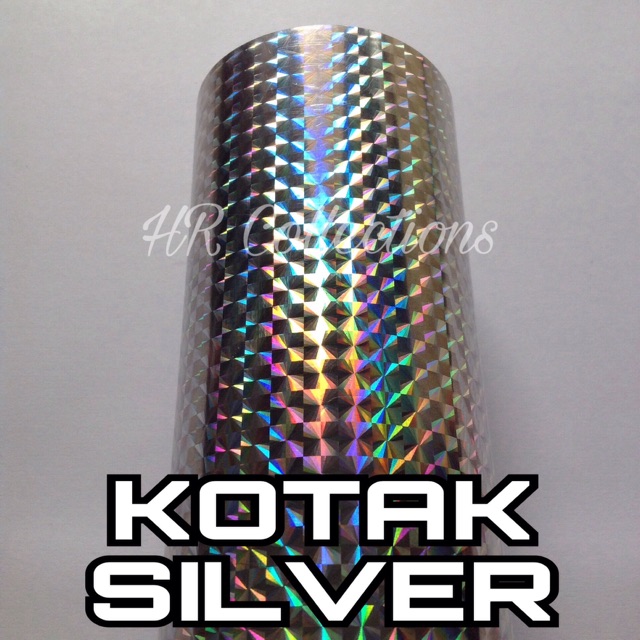 

bib Stiker / Sticker Lure 3D Hologram 30cm X 100cm