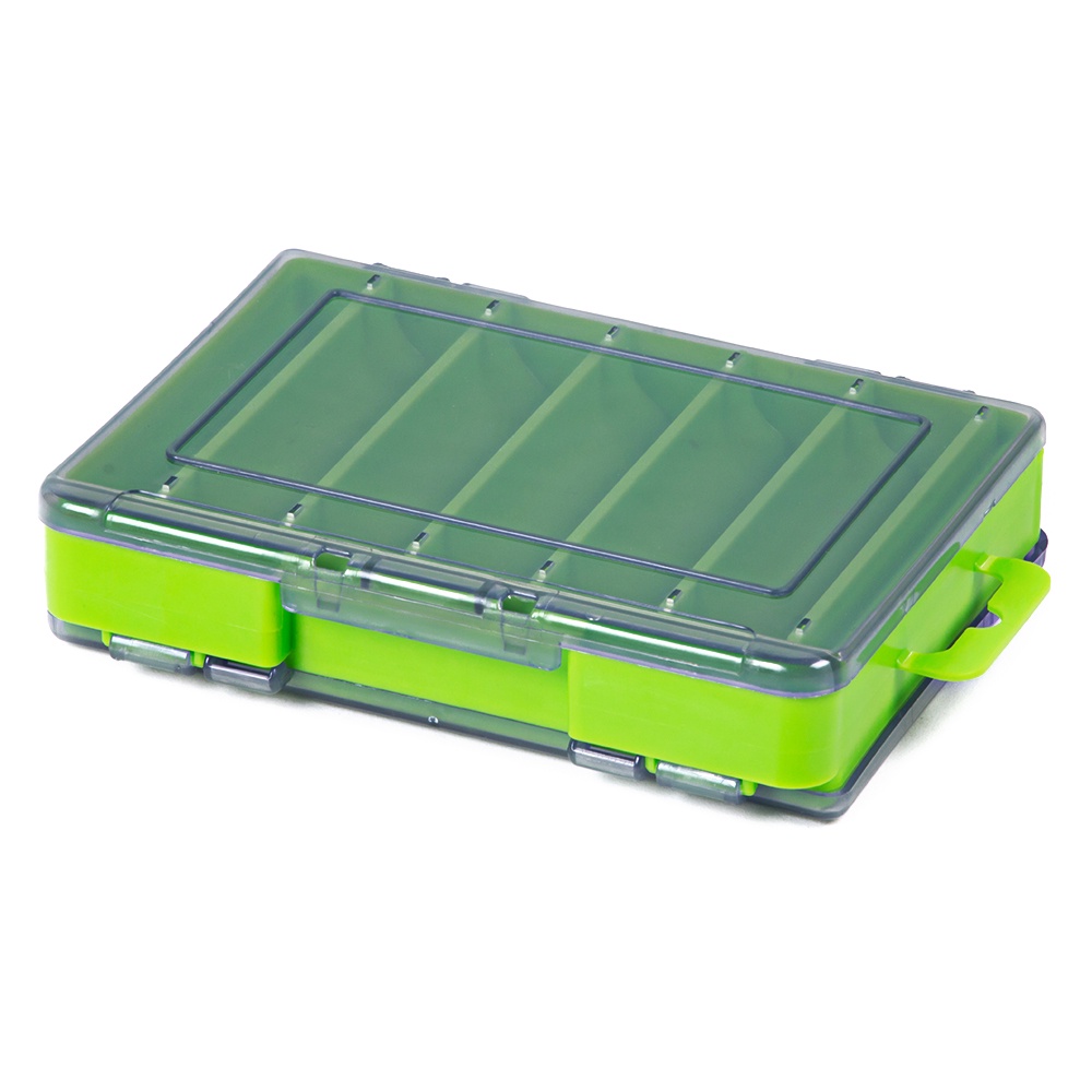 Kotak Pancing Box Lure Bolak balik 2 sisi 12 slot 2 QT084-Green