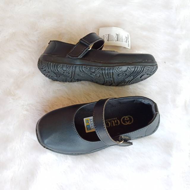 Sepatu Pantofel Anak Sekolah kecil flat