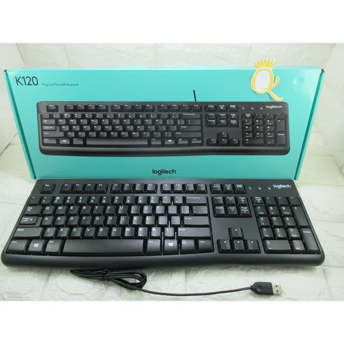 Keyboard Usb Logitech K120 Original