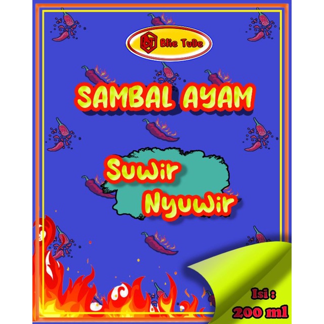 

Blie Tude Sambal Ayam ( Suwir Nyuwir ) 200 ml